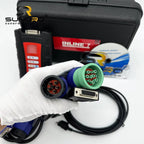 Original INLINE 7 Data Link Adapter for Excavator Trucks 8.7 Software Diagnostic Tool and CF-53 Laptop
