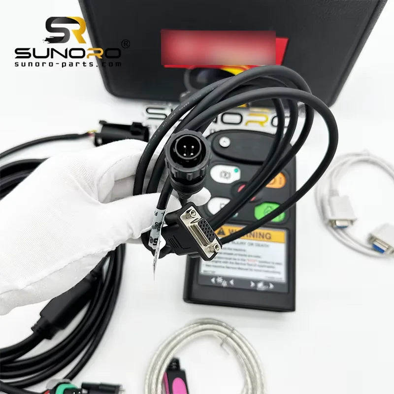 For Excavator Wood Skid Steer Loader Excavator DIAGNOSTIC KIT (RST) DIAGNOSTIC TOOL SERVICE ANALYZER Diagnostic Tool