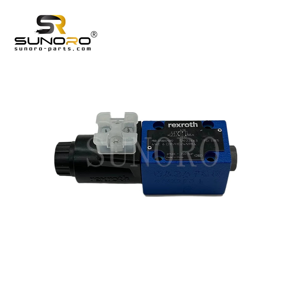 Rexroth Original New Valve 4WE 6 D10/HG24N9K4 R988129092 Solenoid Valve
