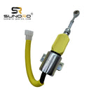 SUNORO Fuel Stop Solenoid Valve 6108-1115030 24V Shutdown Solenoid 24V 6108-1115030 Fuel Cutoff Valve for Excavator