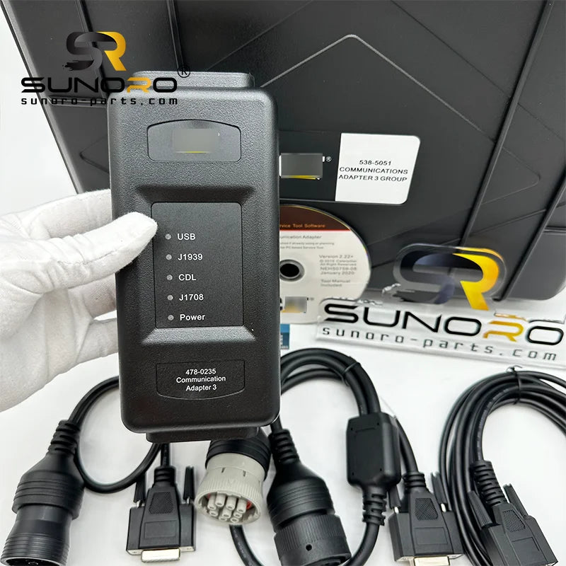 Diagnostic Tool Et4 538-5051 478-0235 With SIS and Laptop CF-53 Diagnostic Scanner Kit