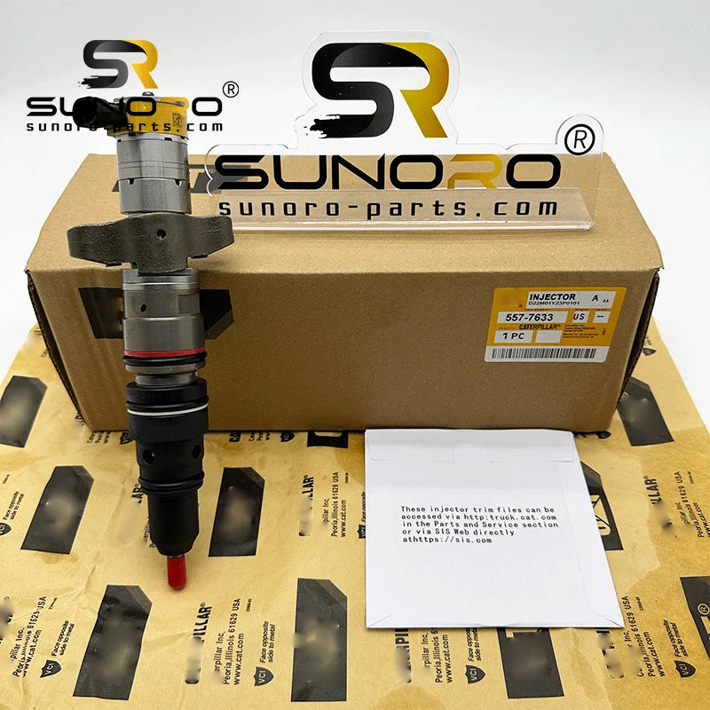 557-7633 Excavator E330D Engine C9 Diesel Fuel Injector Construction Machinery Parts