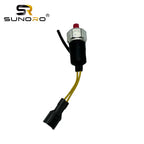 SUNORO Original Excavator Engine Part 6BG1 4BG1 Oil Pressure Switch Sensor for 1-82410170-1 EX120-5 EX200-5 ZAX200-6