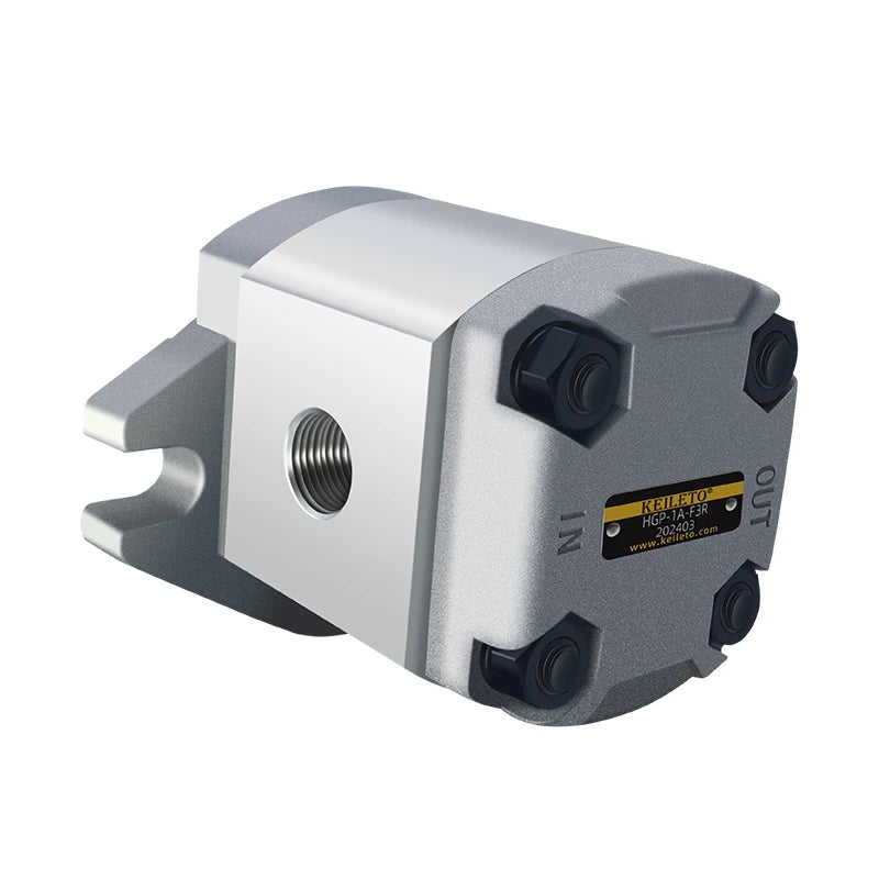 HGP-1A Aluminum Gear Pump Mini High Pressure 250bar/3500psi Hydraulic Unit Small Oil Pump Factory Direct