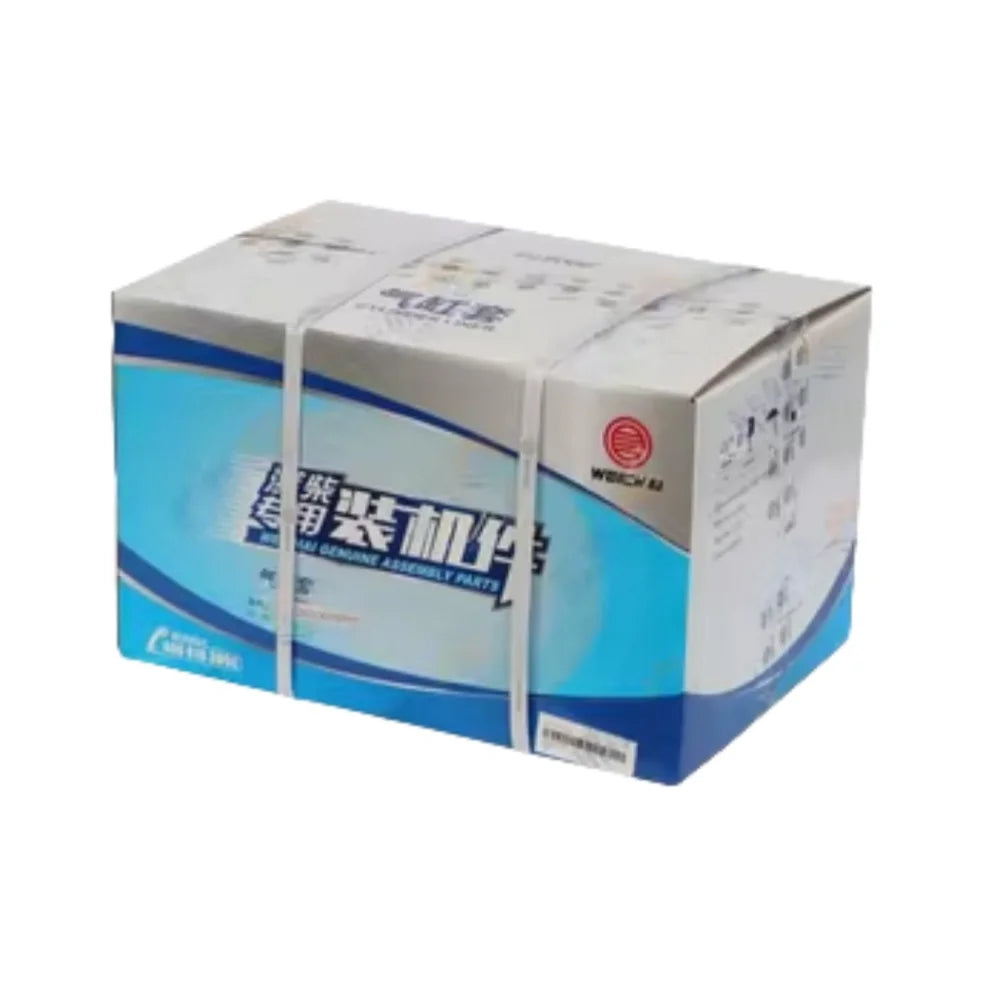 Spot Goods Cylinder Liner 612630010015 for WEICHAI WD615 WP10 Diesel Engine Spare Parts Construction Machinery for Excavator