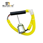 Suitable for U15 1503ES-12A5SUC5SBF34 12V Fuel Stop Solenoid Flameout Switch 12A5SUC5SBF34 Flameout Solenoid Valve for Ku-bota
