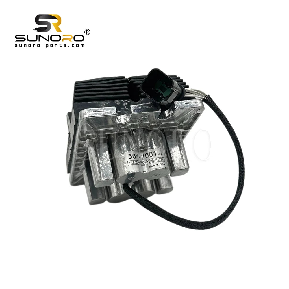 Excavator Parts Foot Pedal 561-7001 490-1012 for Excavators Control Pedal Foot Valve