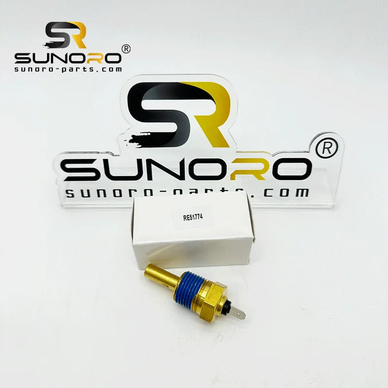 Excavator Parts Water Temperature Sensor 1640 2040S 2355N 920 1020 2035EF 5300 6200 Water Temperature Sensor RE51774