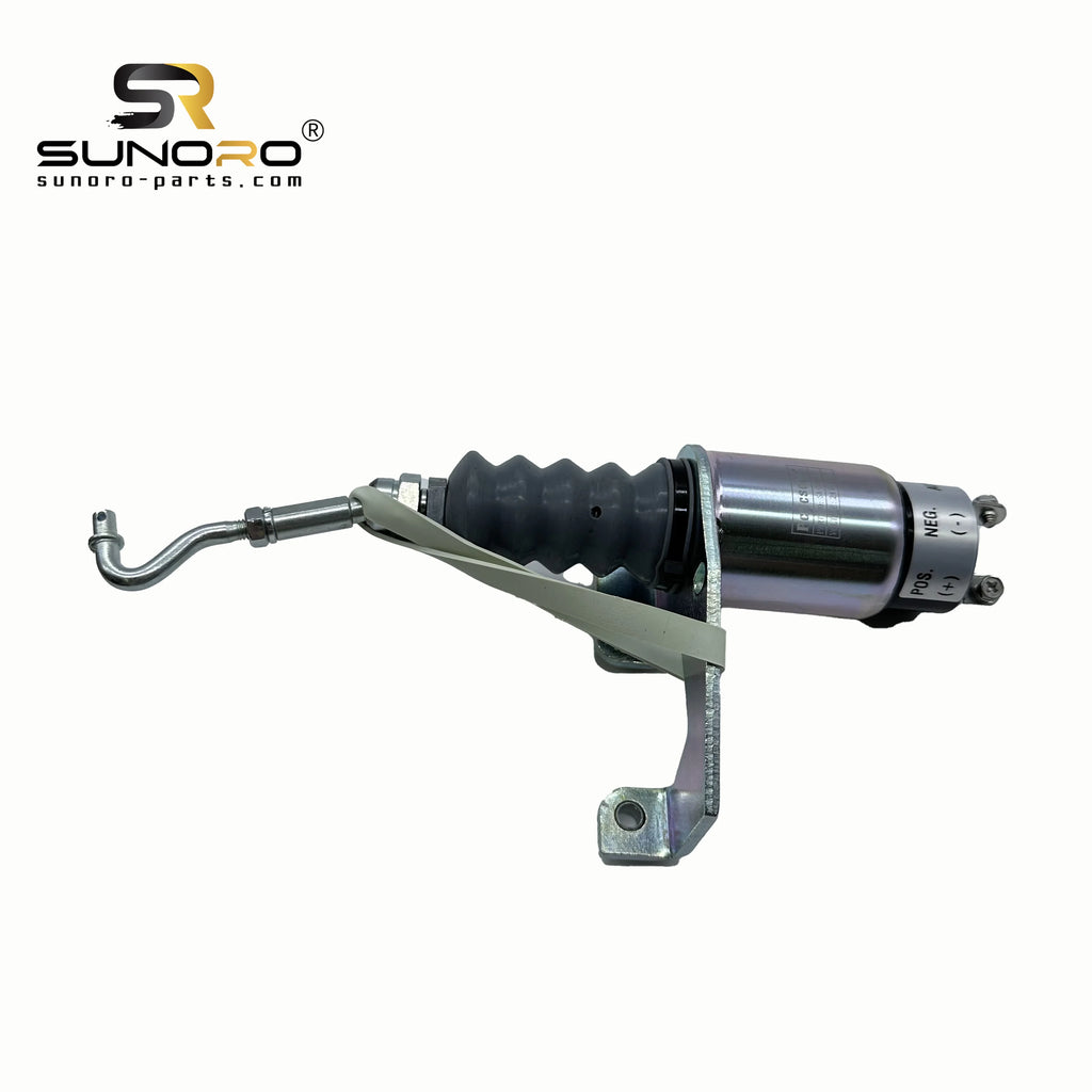 SUNORO New Fuel Shut Off Solenoid 24V SA-3765-24 Shutoff Solenoid 24V Stop Solenoid SA-3765-24 for  Engine