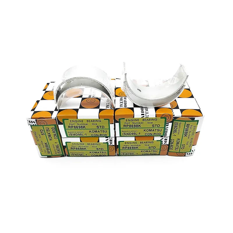 SUNORO Hot Selling Connecting Rod Bearing RP8698K 6204-21-8600 6204-21-8100  Original Auto Engine Parts for S6D95L-1 Engine