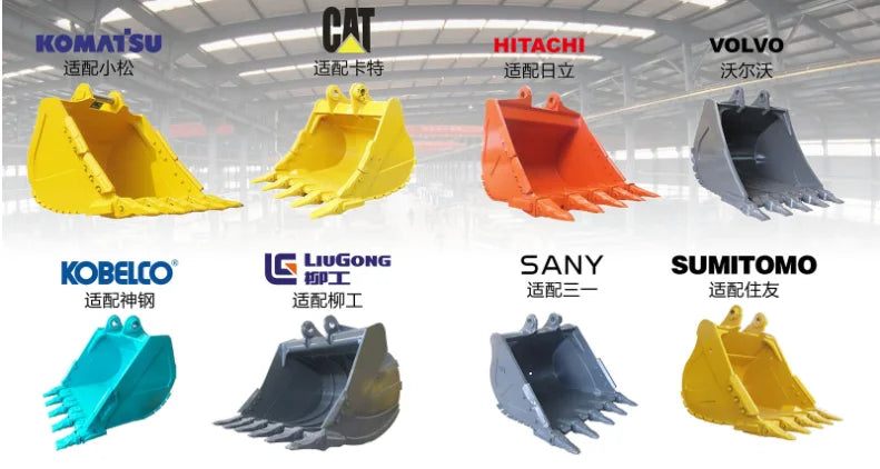 Excavator Buckets KOBELCO SK350 SK380 SK450 SK460 SK480 Rock Buckets Heavy Duty Buckets