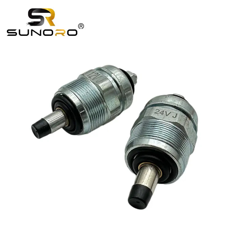 096010-0690 096010-0700 24V 12V Ve Pump Spare Parts Solenoid Valve 146650-0820 146650-3420 for TD27 4M40 4D56 for Excavator