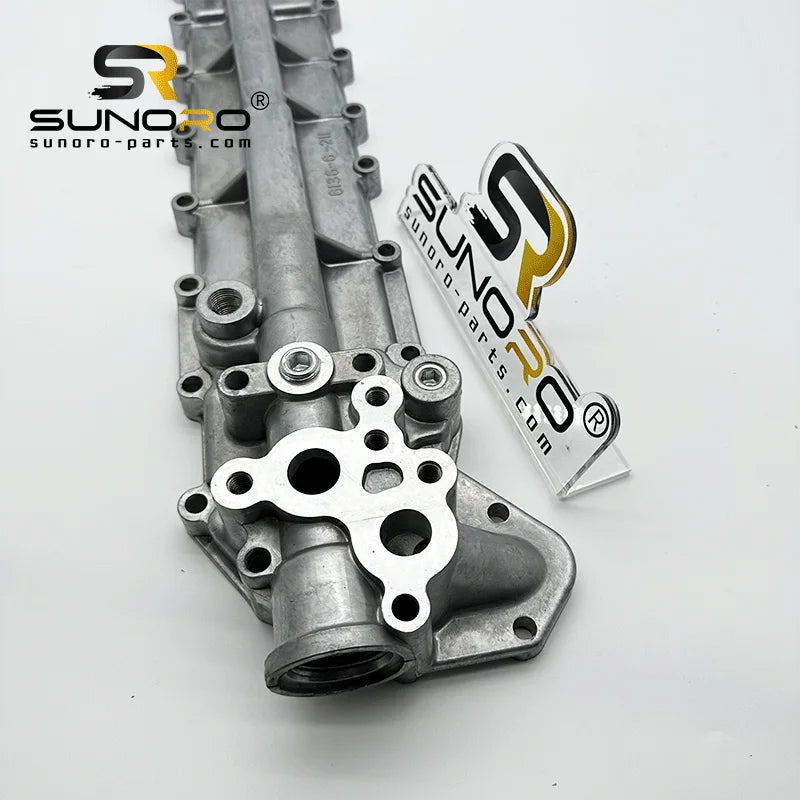 Excavator Parts Accessory 6136-61-2112 S6D105 Oil Cooler Cover