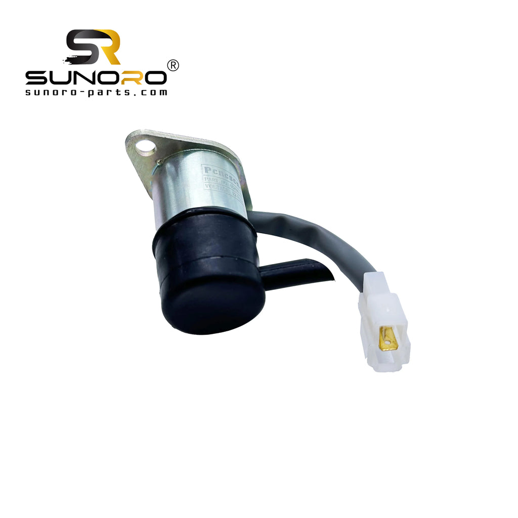 SUNORO Shutoff Solenoid Valve 052600-4151 12v Suitable for D1105  Ku-bota Engine 052600-4151 Fuel Stop Solenoid for Excavator
