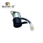 SUNORO Shutoff Solenoid Valve 052600-4151 12v Suitable for D1105  Ku-bota Engine 052600-4151 Fuel Stop Solenoid for Excavator