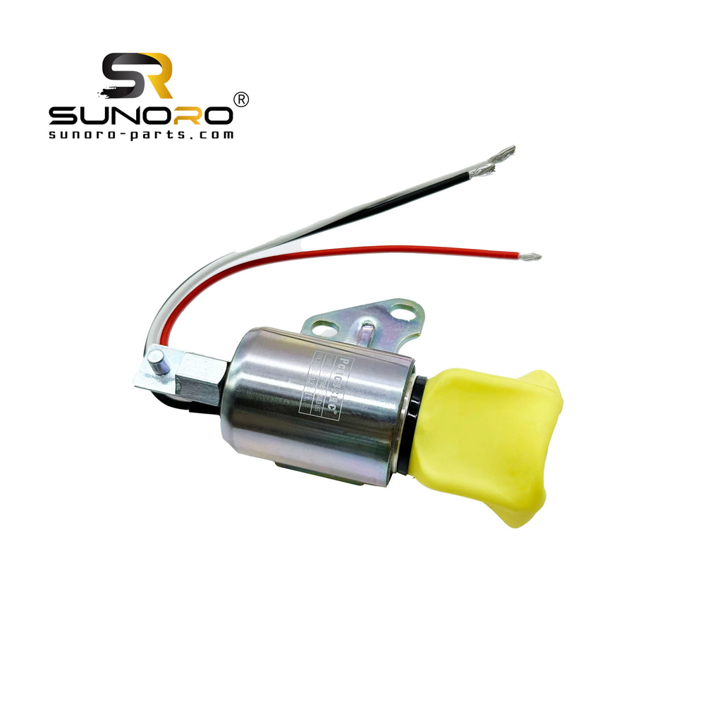 SUNORO 12SUCLB1S5 Fuel Shutoff Solenoid 1756ES-12SUCLB1S5 for D722 Diesel Engine Spare Parts Construction Machinery
