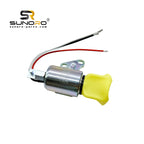 SUNORO 12SUCLB1S5 Fuel Shutoff Solenoid 1756ES-12SUCLB1S5 for D722 Diesel Engine Spare Parts Construction Machinery