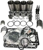 SUNORO Mitsubishi 4D31T Engine Overhaul Rebuild Kit for Caterpillar CAT E110 Excavator