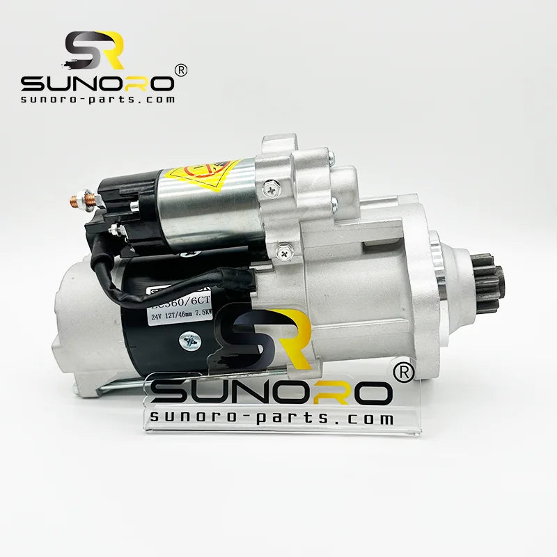 M9T82671 M9T82672 M009T82672 20450305 20732404 LESTER 19831 24V 7.5KW 12T STARTER MOTOR for  FH16 EC700