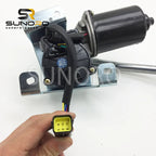 For Sany SY55 65 Wiper Arm and SY75-8 SY135-8 Wiper Motor Assembly for Excavator Construction Machinery Parts