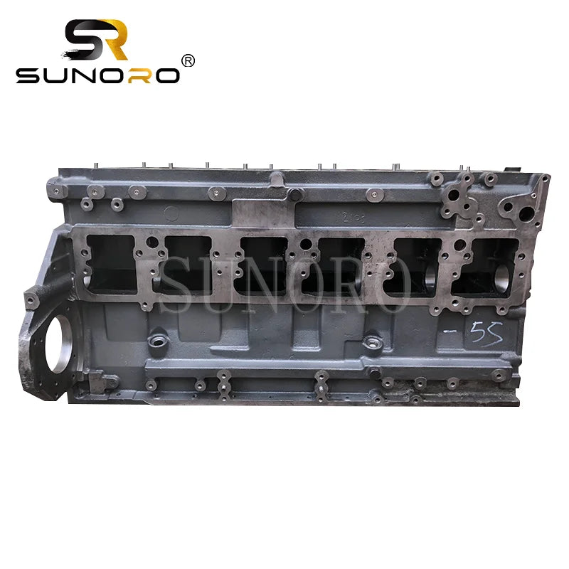 6D125-5 Engine Cylinder Block 6150-21-11103 6150-211-1102 6151-21-1101 6150211103 6151-25-1301 Suitable for Komatsu Excavator