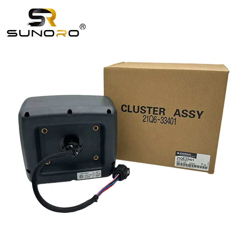 Excavator Parts Monitor Cluster Gauge Panel 21Q6-33400 21Q6-33401 for Hyundai R140LC-9A R220-9S R-9 21Q633400 21Q633401