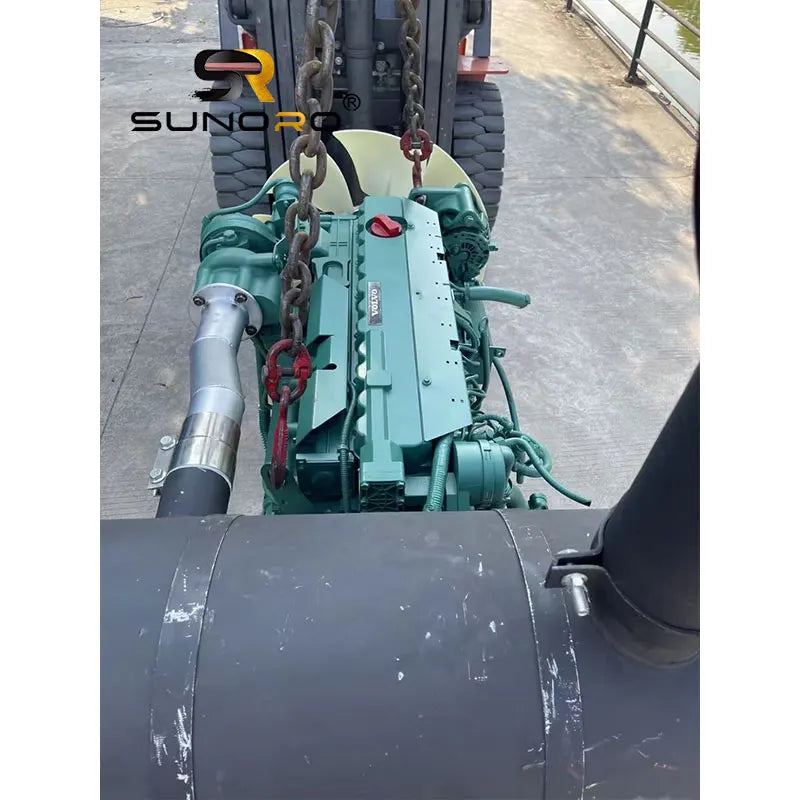 SUNORO New Diesel Engine Assy D6D D6E Complete Engine Assembly for  EC210 EC210B EC220 Excavator