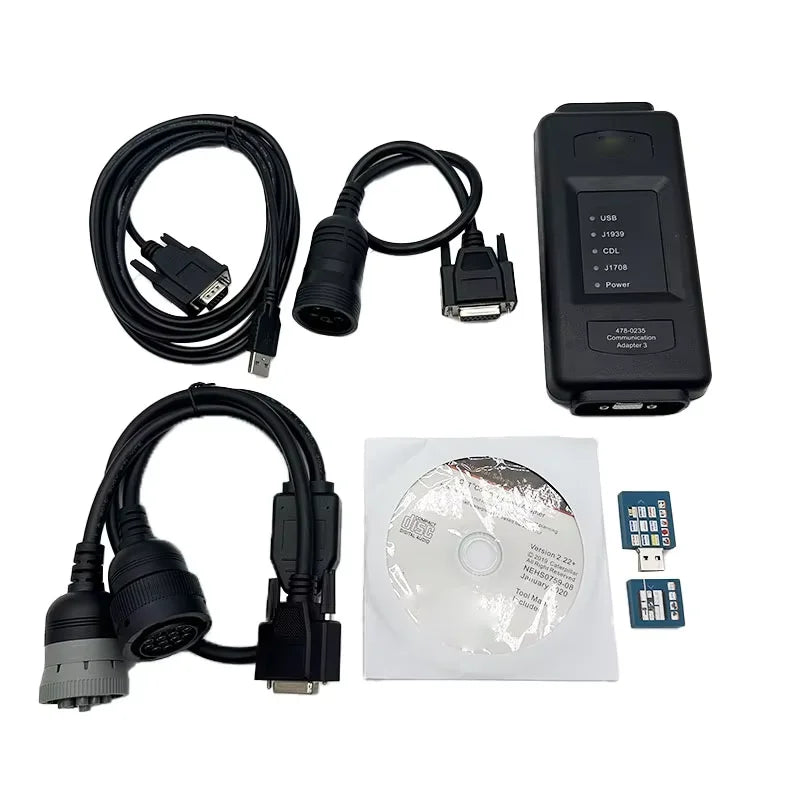 ET-4 IV Electric System Diagnostic Adapter 4780235 5385051 Communication Adapter Tools for Excavator