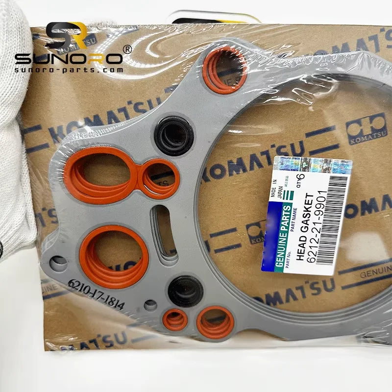 Engine Cylinder Head Gasket 6210-17-1814 6217-17-1810 6212-21-9901 Is Suitable for Engine S6D140