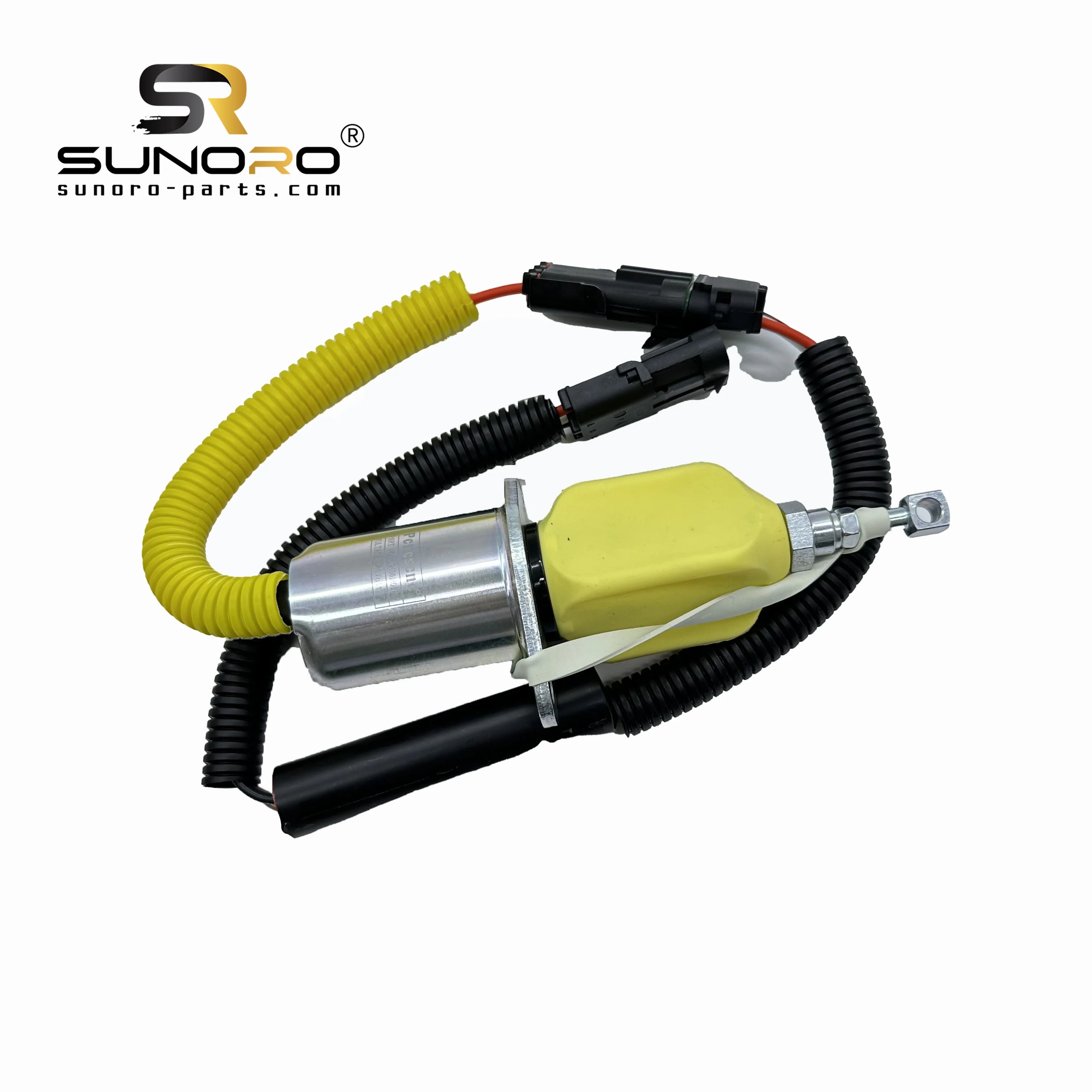SUNORO Engine Spare Parts 24V Stop Solenoid Valve 612600180175 Shut Down Electromagnet 612600180175 Suitable for 50C 50CN