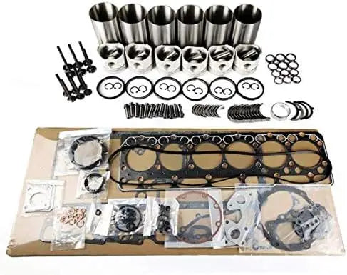 SUNORO Mitsubishi 6D14-T Engine Overhaul Rebuild Kit for Caterpillar CAT E180 Excavator