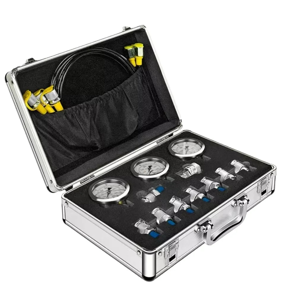 SUNORO High Quality Excavator Hydraulic Pump Distributor Parts Hydraulic Gauge Set Diagnostic Test Kit