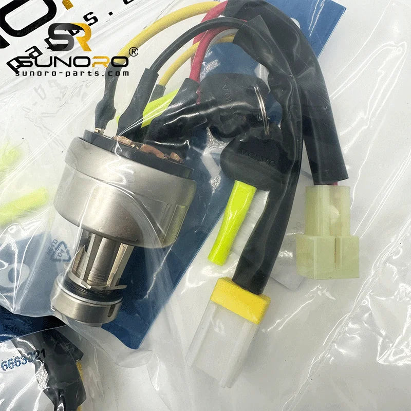 EC210B EC240B EC290B Key Starter Switch Ignition Switch Voe14526158 14529152  for Excavator