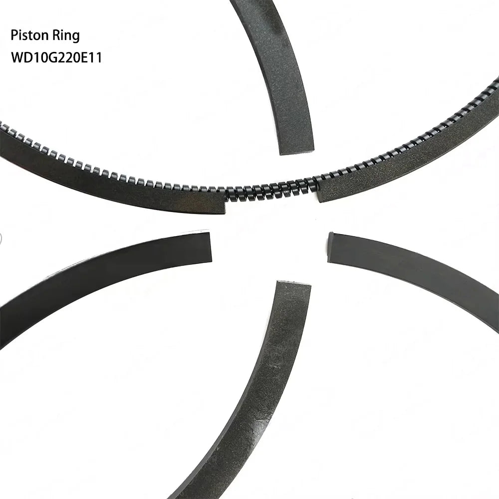Spot Goods Piston Ring for WEICHAI WD10G220E11 Diesel Engine Spare Parts Piston Kit Construction for Excavator Repair