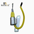 SUNORO R210-5 Parts Shut off Solenoid Valve 24V R210-5 3991625 Stop Solenoid Valve 3991625 Fuel Shut-off Solenoid Valve