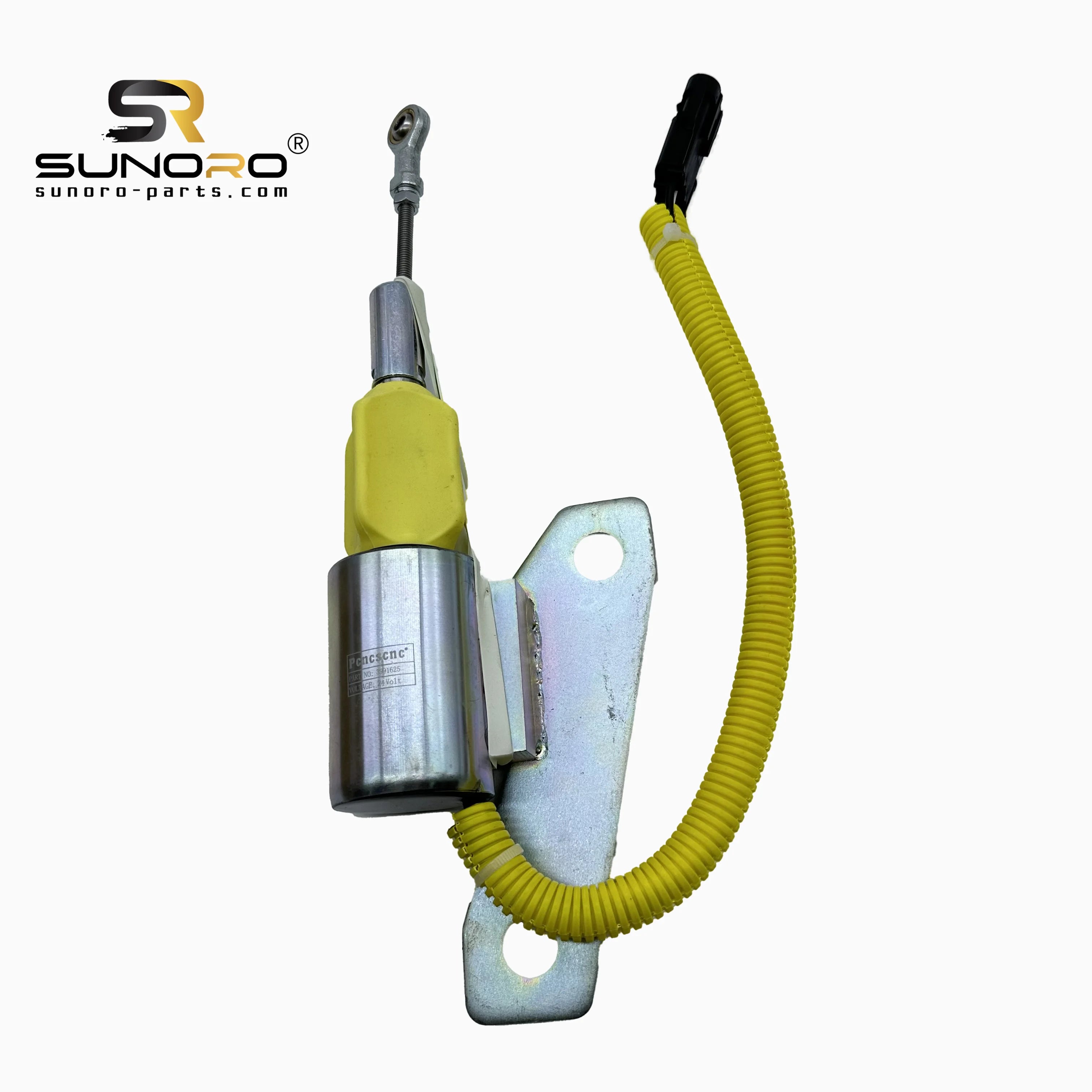 SUNORO R210-5 Parts Shut off Solenoid Valve 24V R210-5 3991625 Stop Solenoid Valve 3991625 Fuel Shut-off Solenoid Valve