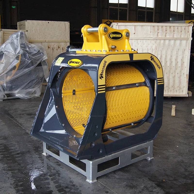 SUNORO New Excavator Rotating Screening Hopper Rotating Screening Hopper 20T Hot Selling