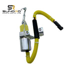 SUNORO Excavator Part Engine Fuel Shutdown Stop Solenoid Shutoff Solenoid 4942879 24V for 6CT8.3 YC