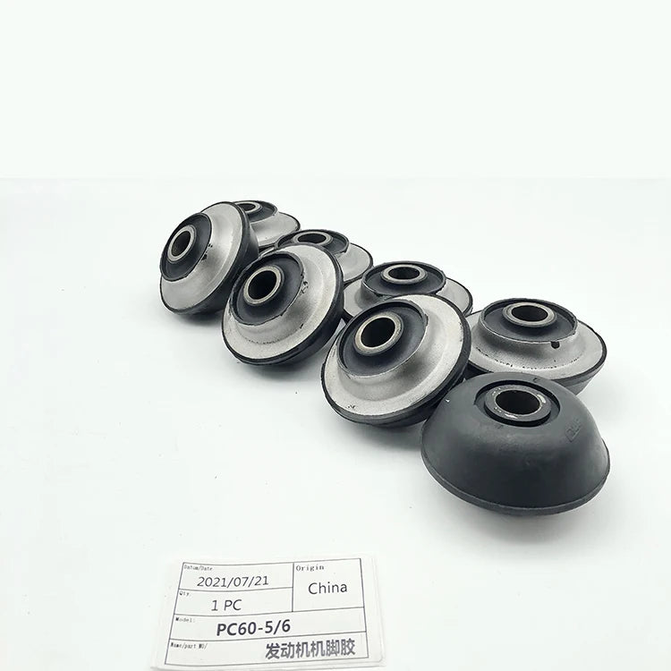 Hot Sale Engine Mounting Engine Systems Parts Mounting Rubber Cushion Feet Bumper for PC60-5-6 Excavator Part