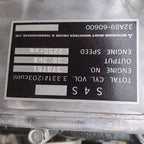 New Mitsubishi S4S Forklift Engine Assembly 32A89-60600 32A89-07400 Original Genuine Parts