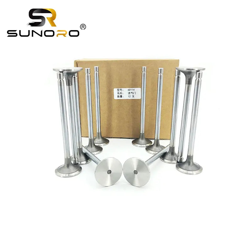 3942588 3942589 6744-41-4040 Inlet Valves for Cummins 6L ISC diesel Engine Parts komatsu Pc300-8 Intake Valve