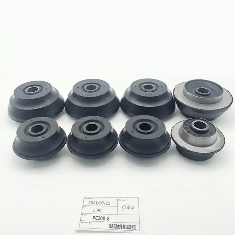 SUNORO Hot Sale Engine Mounting Engine Systems Parts Mounting Rubber Cushion Feet Bumper for PC200-8 Excavator Part
