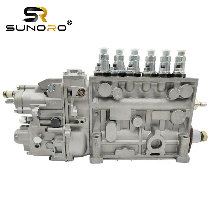 SUNORO Excavator Parts 6D140 Engine diesel Fuel Pump 6211-72-121 D115A Common Rail Fuel Pump