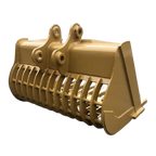 Excavator Skeleton Bucket Sift Rock Vibrating Screen Bucket Excavator Grid Sieve Bucket Rock Skeleton