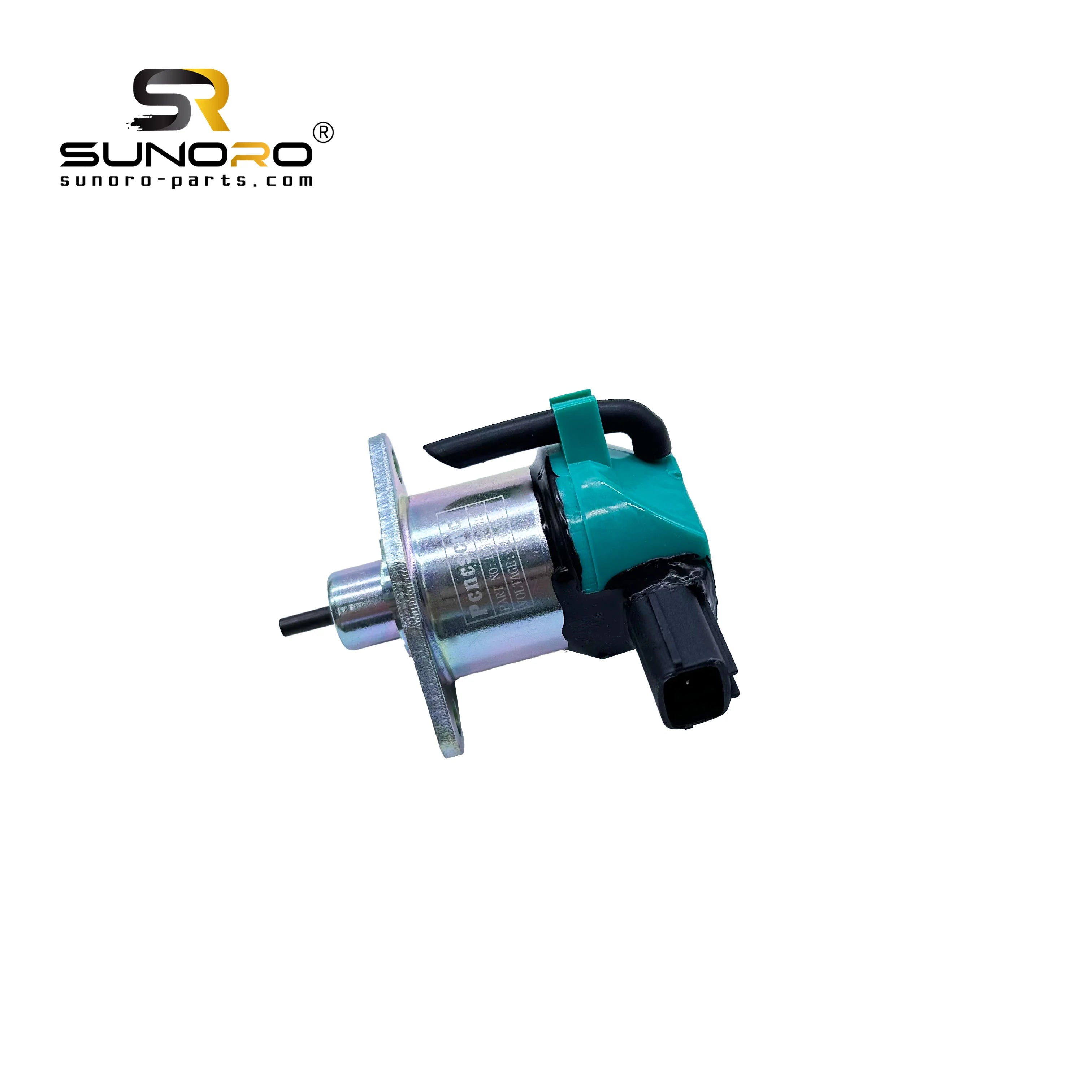 SUNORO High Quality Fuel Stop Solenoid 1C010-60015 1C01060015 Engine Shut-Off Solenoid 12v for Ku-bota M9000 for Excavator