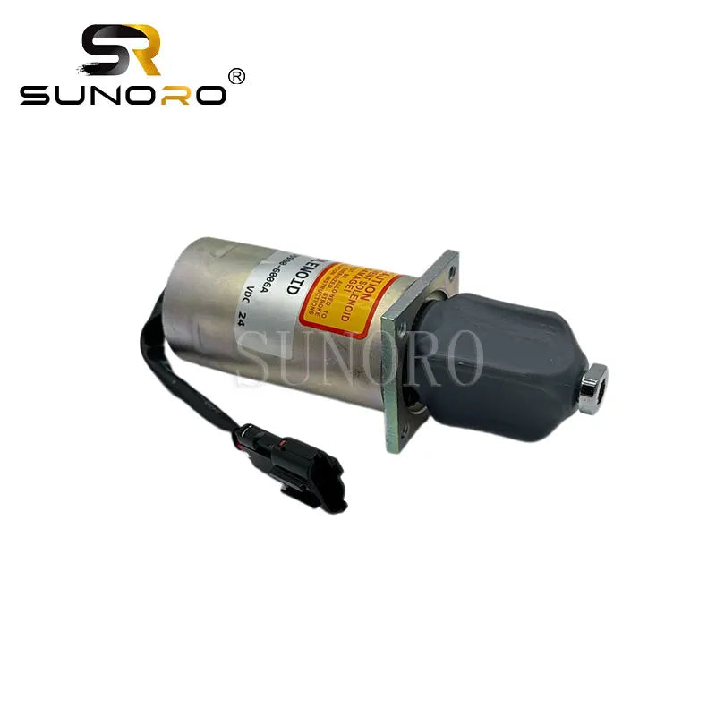 24V Shutoff Solenoid Engine Stop Solenoid Valve 65.25900-6006A 6525900-6006A for D1146T P158LE P180LE P222LE