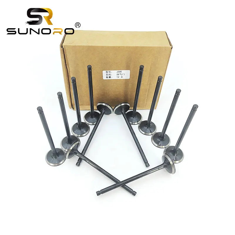 SUNORO Excavator Parts J05e J08e S137151733 Hino Engine Intake and Exhaust Valves S13715-1733