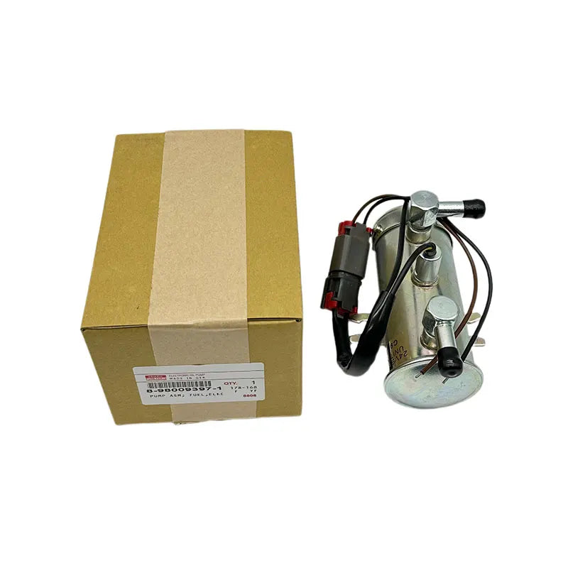 24V Electronic Fuel Pump for Hi-tachi Su-mitomo Excavator ZX200-3 ZX240-3 ZX250-3 ZX330-3 4HK1 6HK1 8980093971 8-98009397-1
