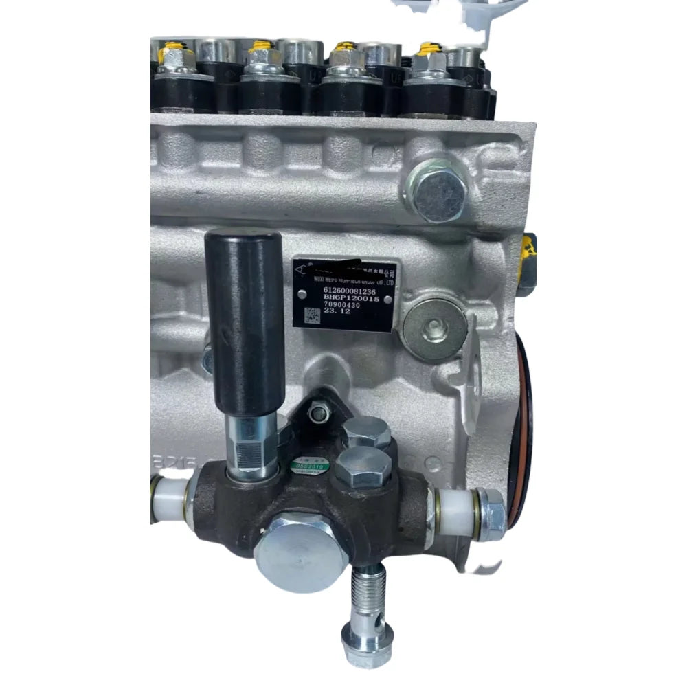 Excavator Diesel Fuel Pump 612600081236 BH6P120015 for WEICHAI WD618.336 WD12 Diesel Engine Spare Parts Construction Machinery