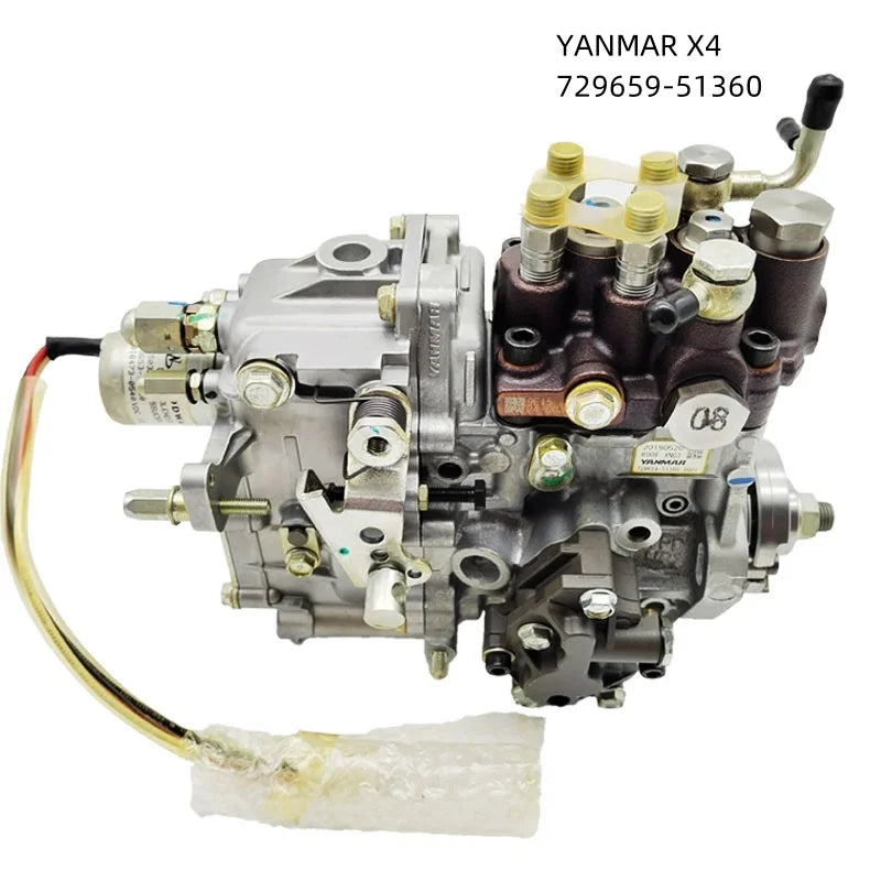 Excavator Parts Fuel Injection Pump Electric Control Diesel Pumps for YANMAR Engine 129935-51741 X5 729923-51340 729659-51360 X4